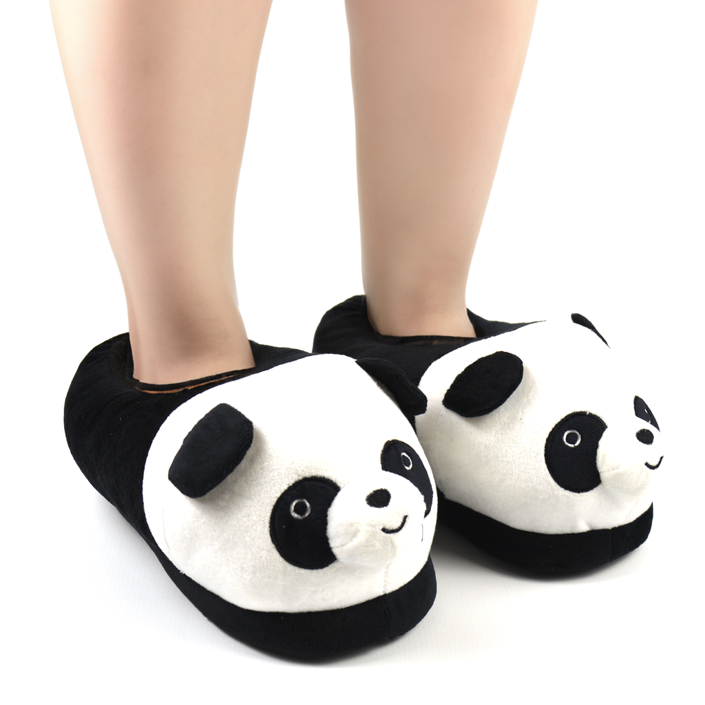 Kids hot sale panda slippers