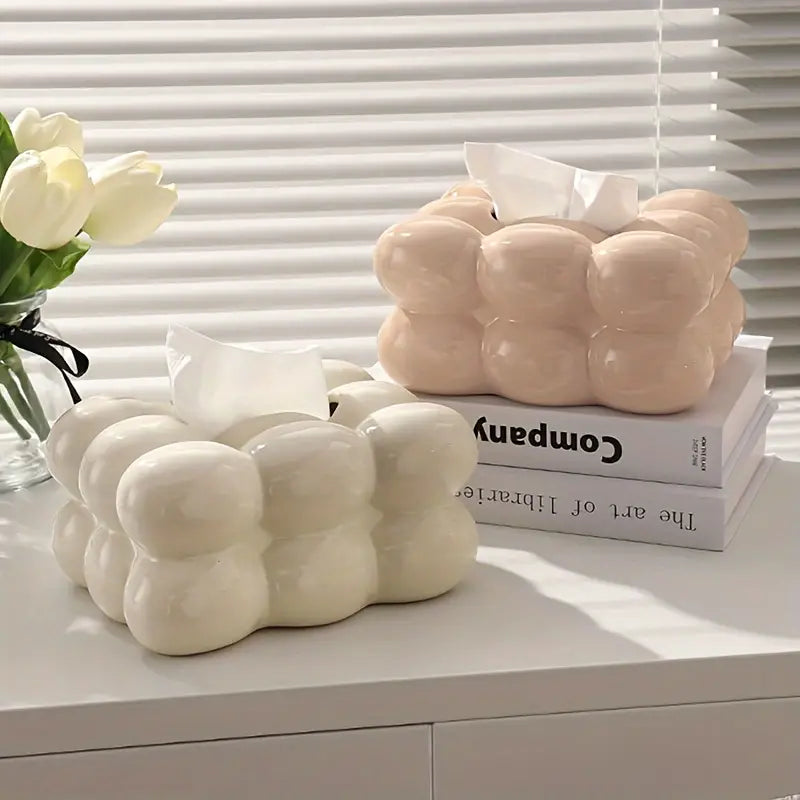 Bubble Tissue Box