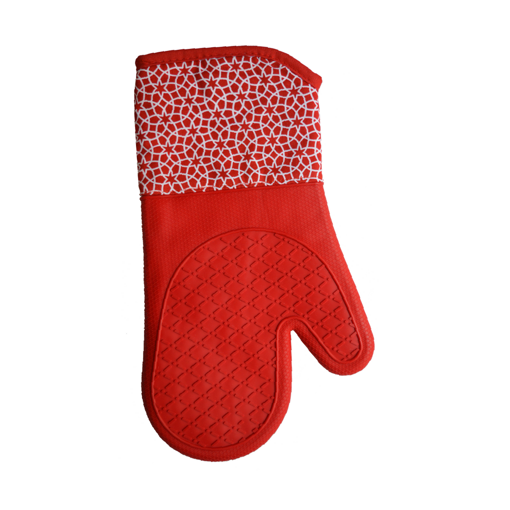 Silicon Oven Mitten (Red)