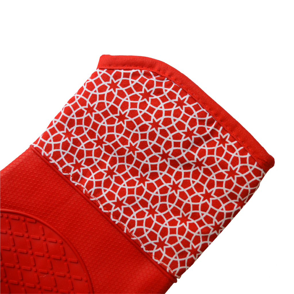 Silicon Oven Mitten (Red)