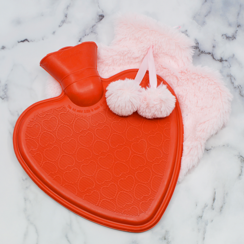 Heart Shaped Hot Water Bottle