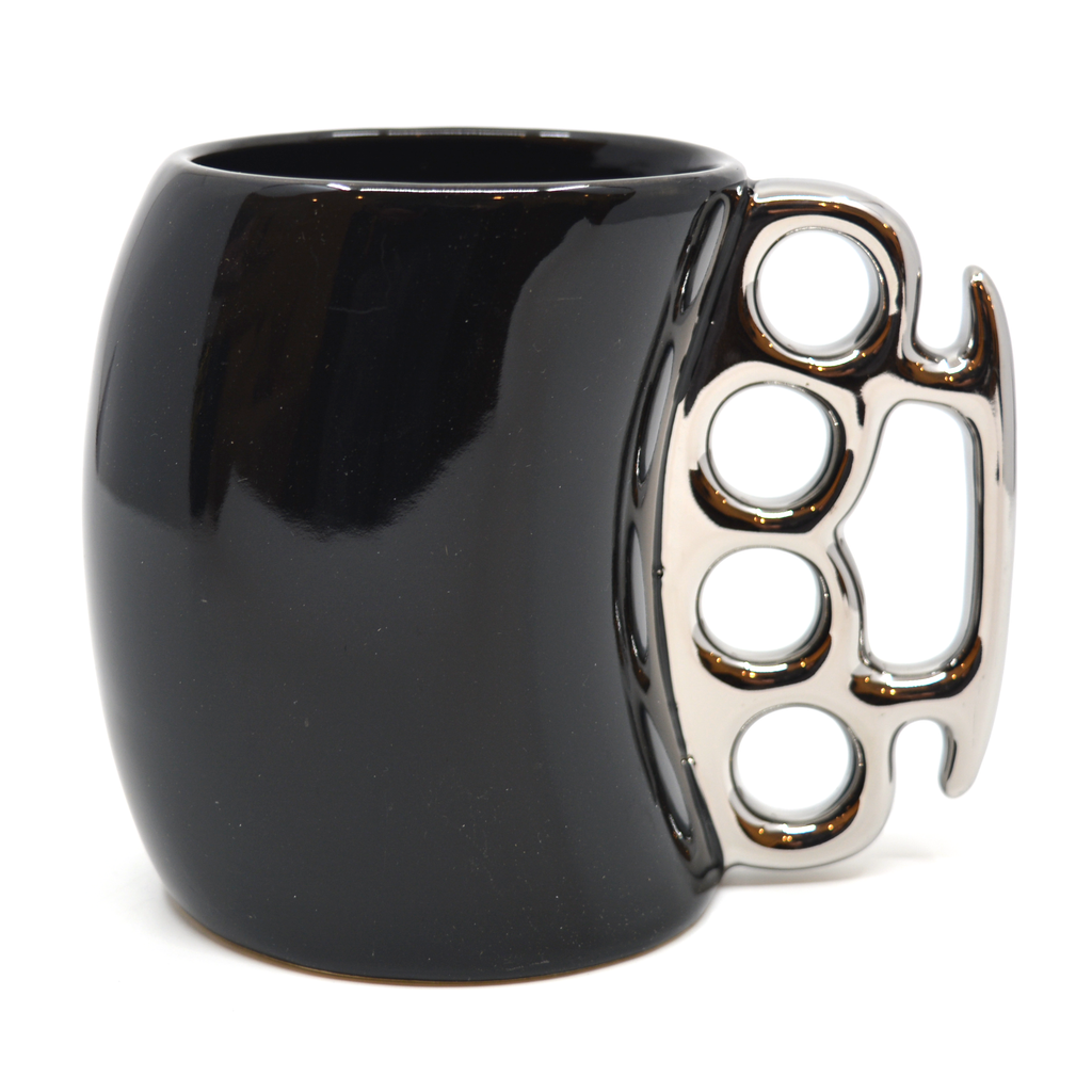 Knuckle Brass Mug