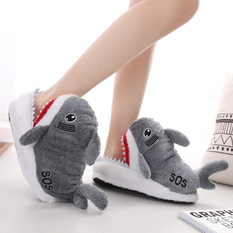 Biting Shark Slippers